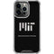 Massachusetts Institute of Technology iPhone 14 Pro Clear Case